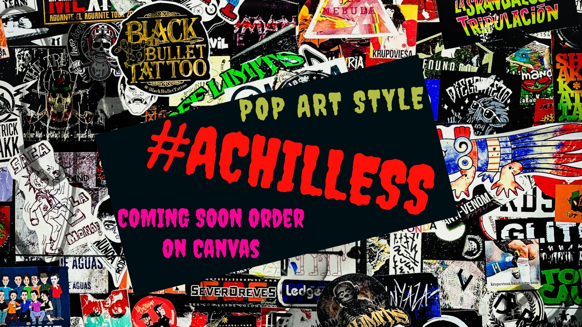 Pop art painting order on canvas